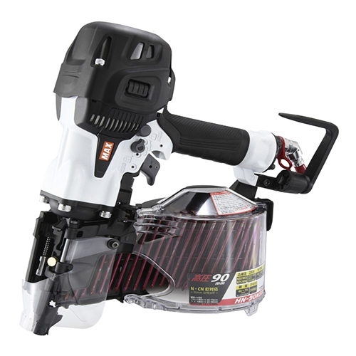 MAX・特注色高圧コンクリート釘打機・HN-90N5(D)ｸｰﾙﾎ－電動工具
