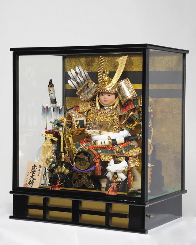 8号彫金子供大将：伏見屋監修【オルゴール付】｜人形の伏見屋