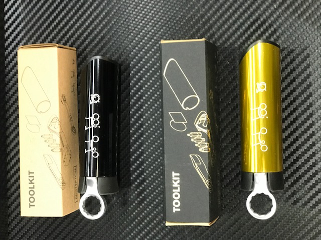 BROMPTON「20 YEARS IN ASIA」ゴールドアルマイトのツールキット