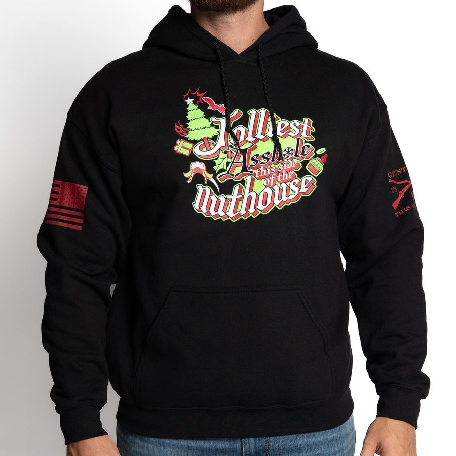 Christmas Hoodie - This Side of the Nuthouse – Grunt Style, LLC