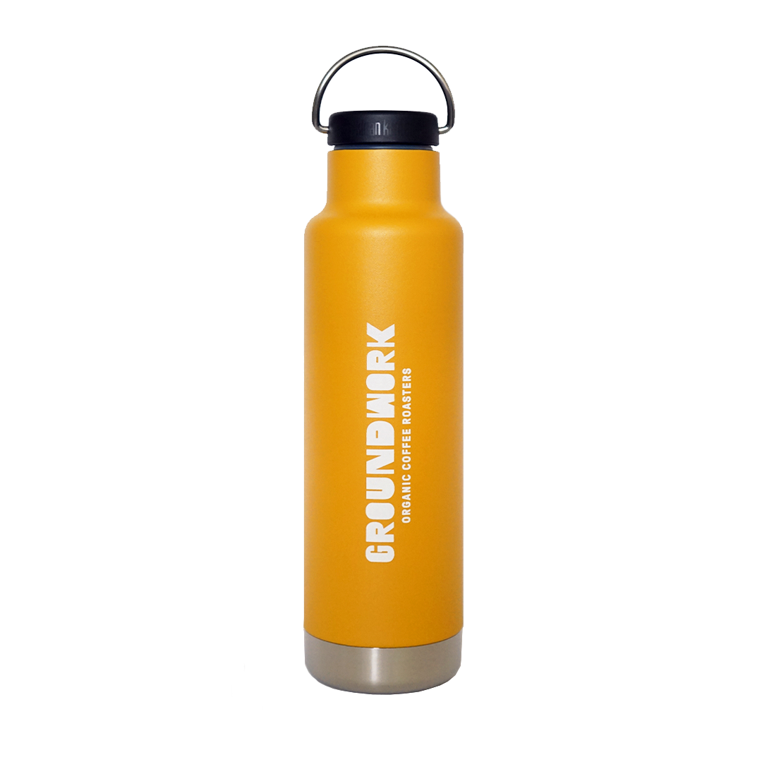 Klean Kanteen 20 oz | Groundwork Coffee | BPA‑Free Insulated Bottle