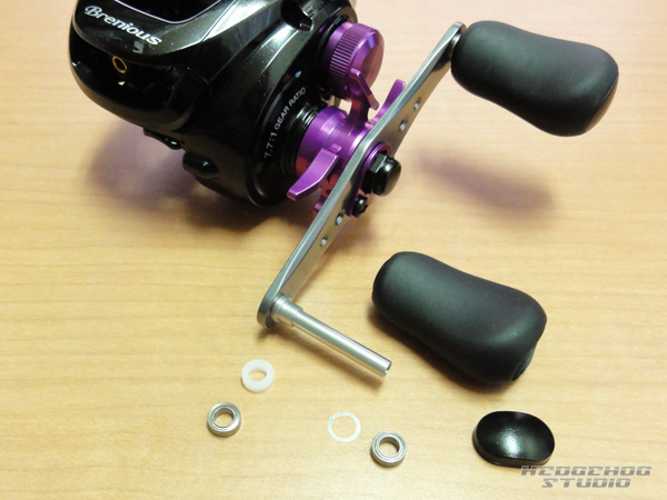 シマノ】14ブレニアス用 ハンドルノブベアリング（+2BB）