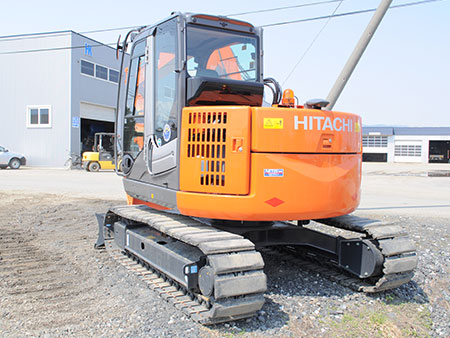 建設機械リース バックホー ZX75US-3