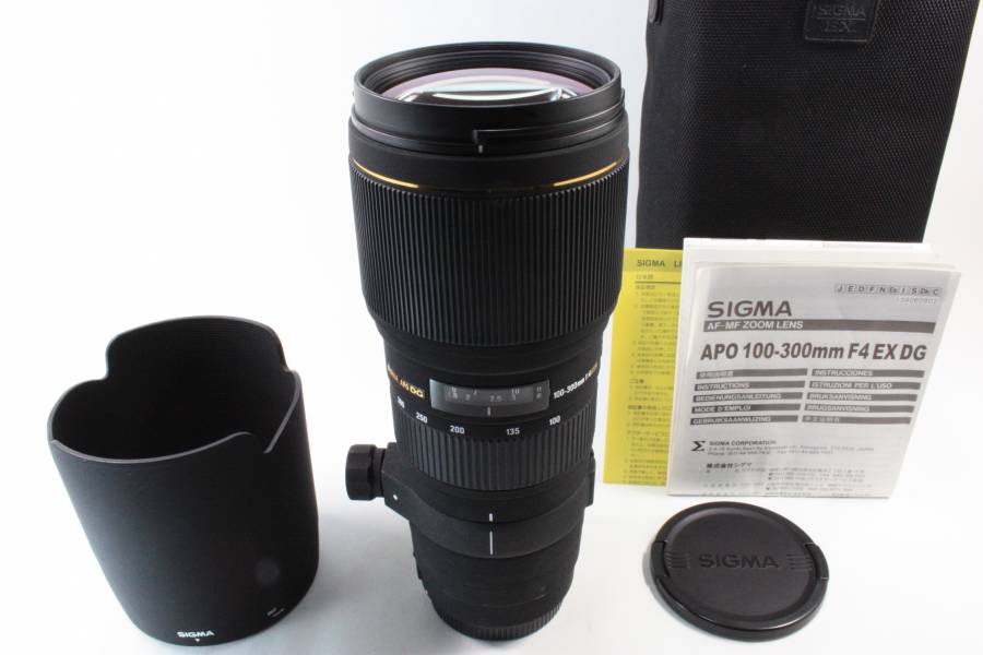 シグマ）SIGMA AF 100-300mm F4 APO EX IF DG HSM（キャノン用