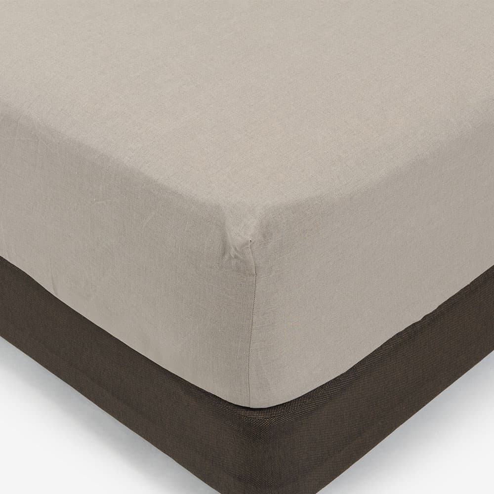 ボックスシーツ「THE LINEN（ザ リネン）」マチ高43cm 麻 全2色