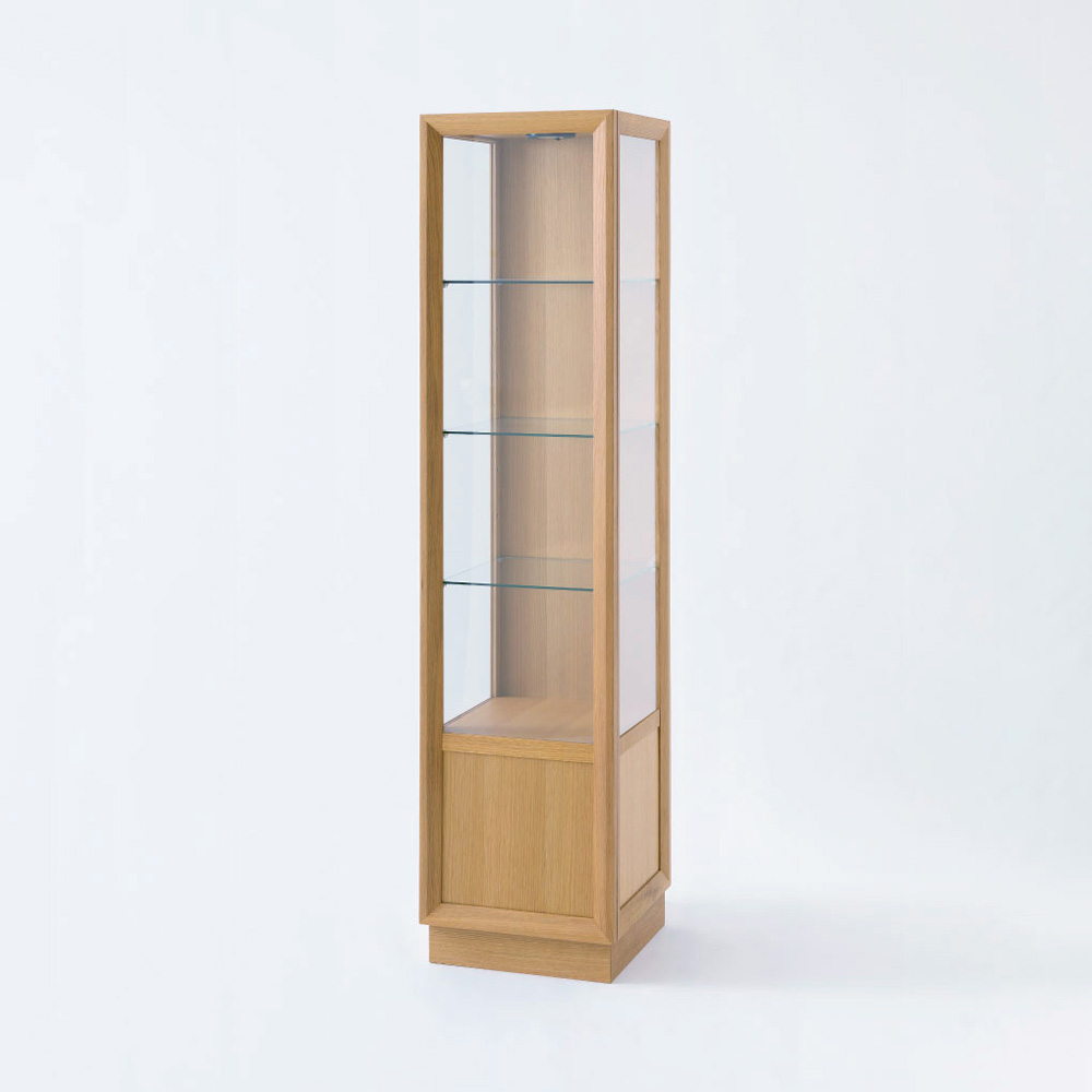 飛騨産業 キュリオケース「スタンダードコレクション SD570NH」幅40cm