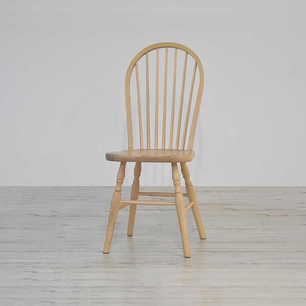 秋田木工 ダイニングチェア「500EB」ブナ材 白木塗装【受注生産品