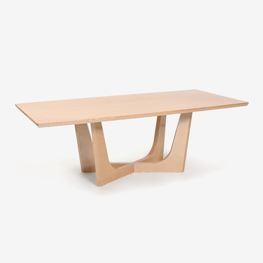 ダイニングテーブル「ペルレ」メープル材 全2サイズ【受注生産品