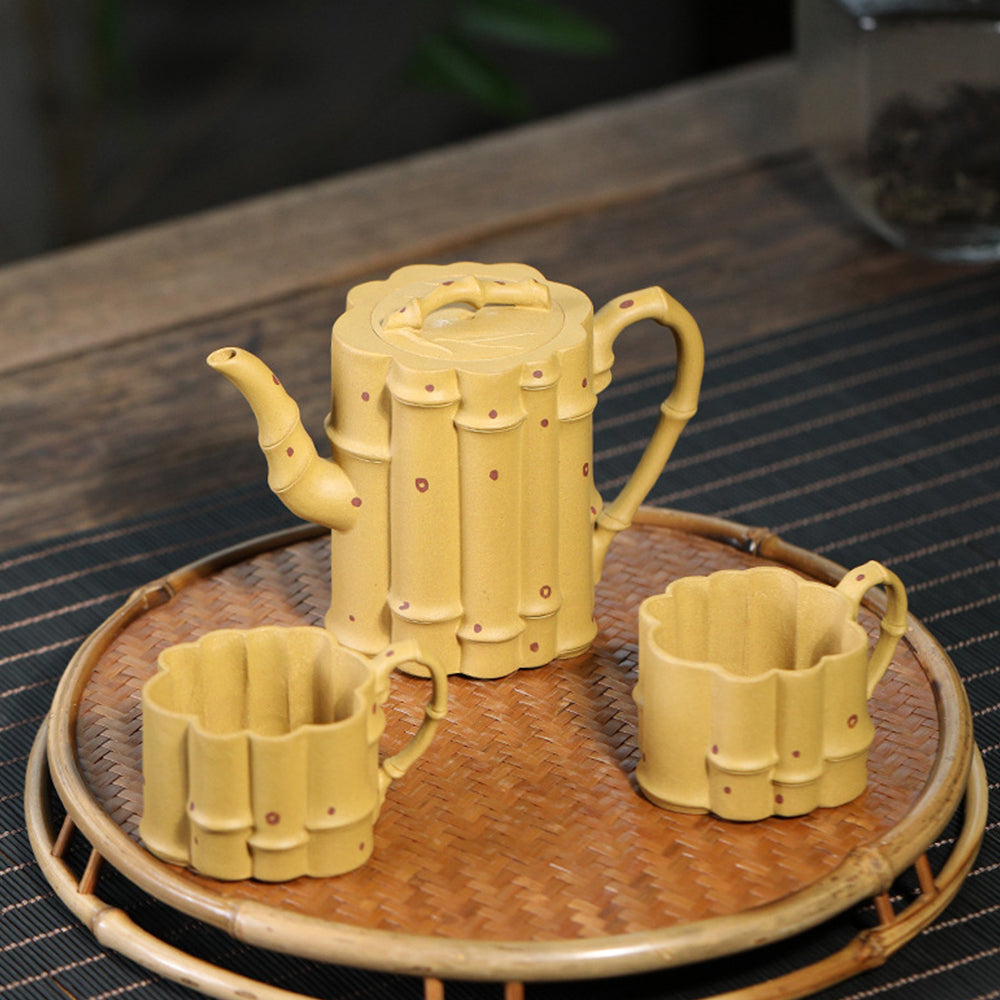 IwaiLoft 本番 中国宜興 紫砂 茶壺 急須 セット オシャレ 紫砂壷 朱泥