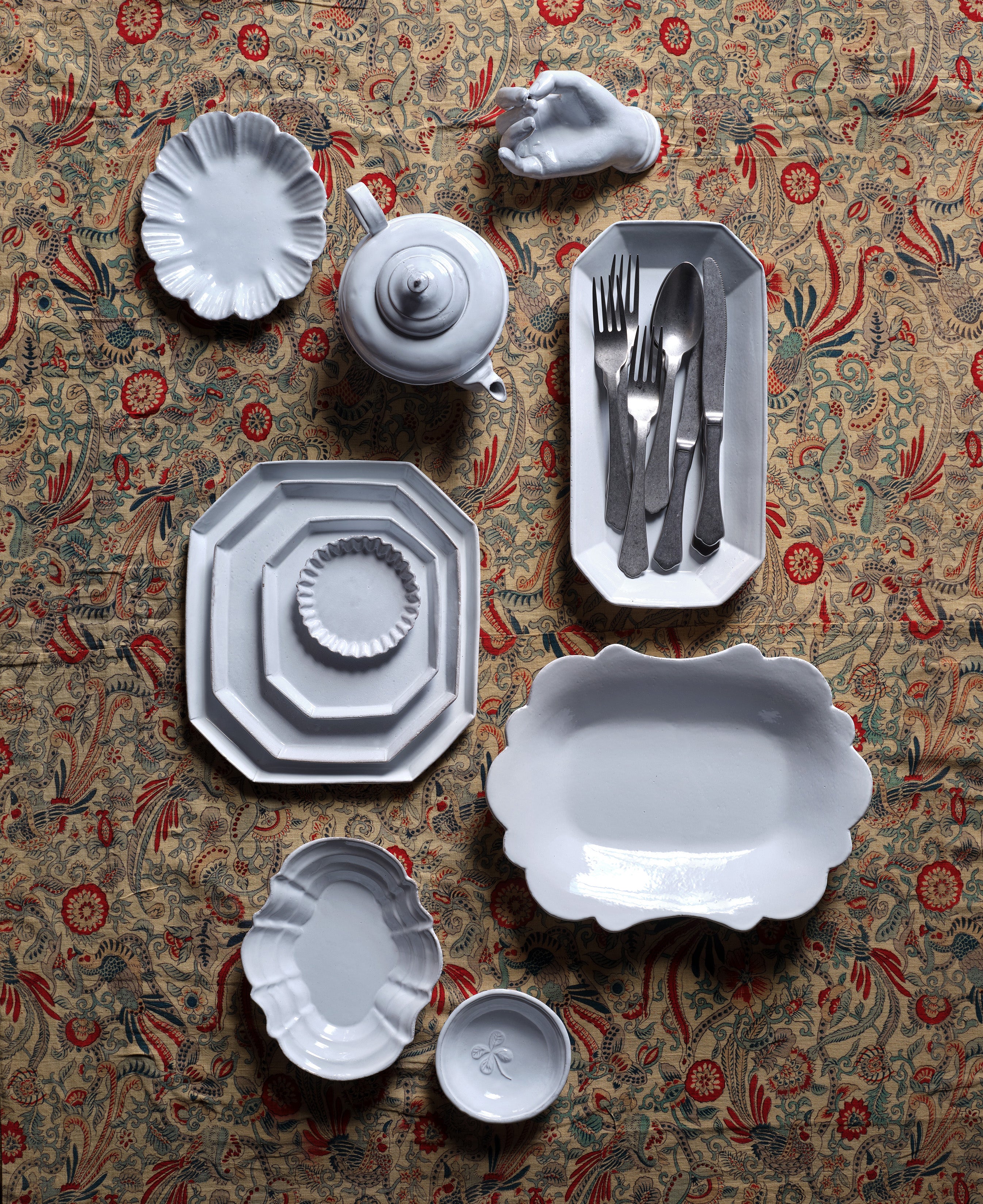 Astier de Villatte Octave Plates | Jayson Home