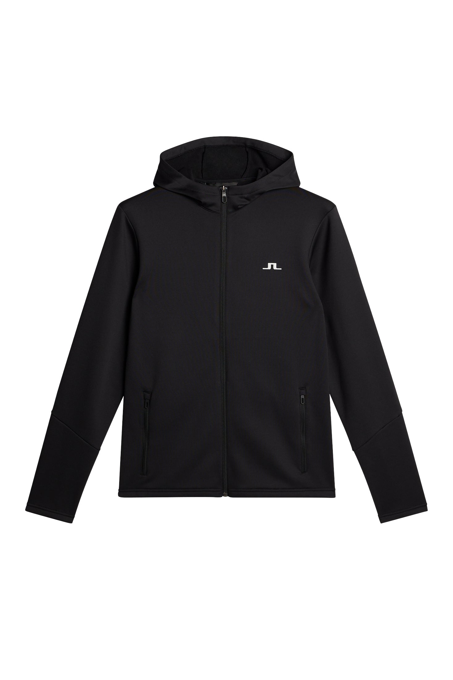 Aerial Full Zip Hood / Black – J.Lindeberg