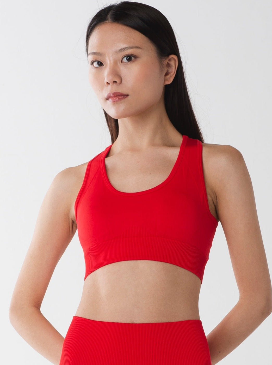 KIT エッセンシャル シームレス スポーツブラ フレーム｜ヨガウェア