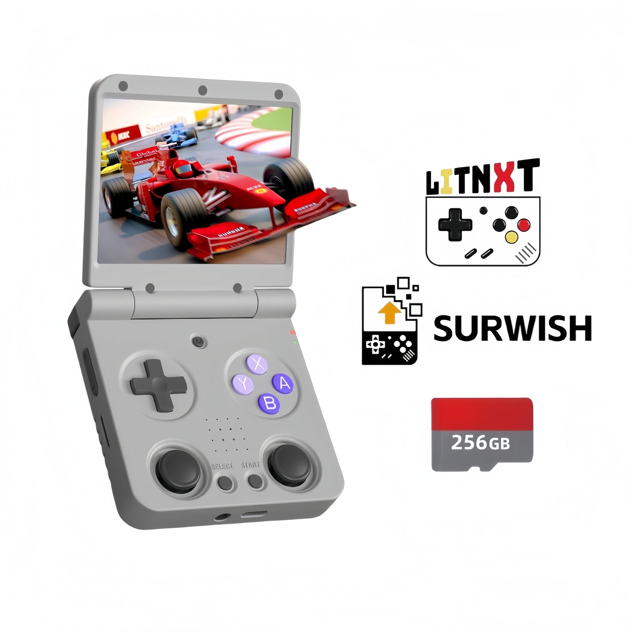 Miyoo Flip V2 Surwish OS Retro Handheld Game Console-LITNXT – litnxt