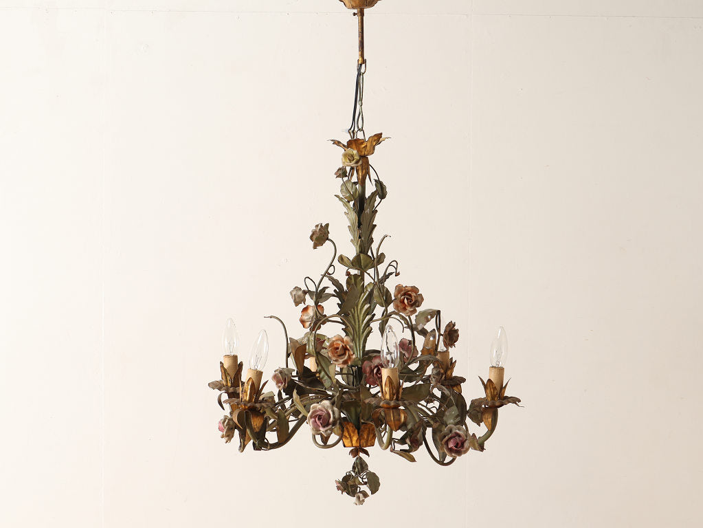 フラワーシャンデリア | ロイズ・アンティークス | ヨーロッパの