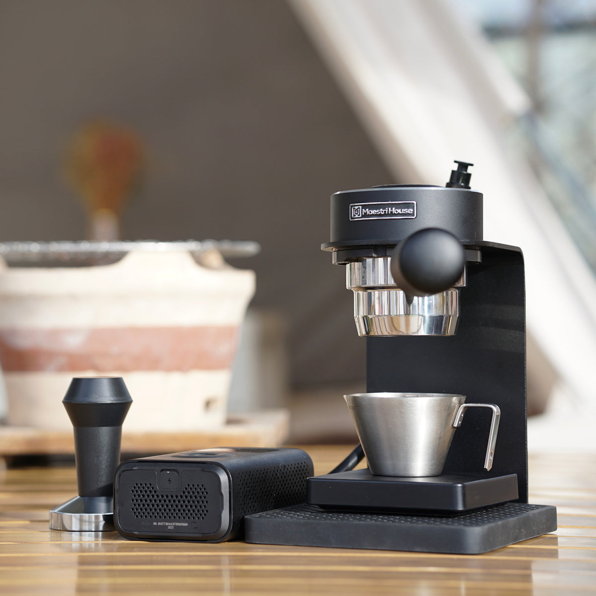 Maespresso 58 Pneumatic Manual Espresso Maker, Effortlessly