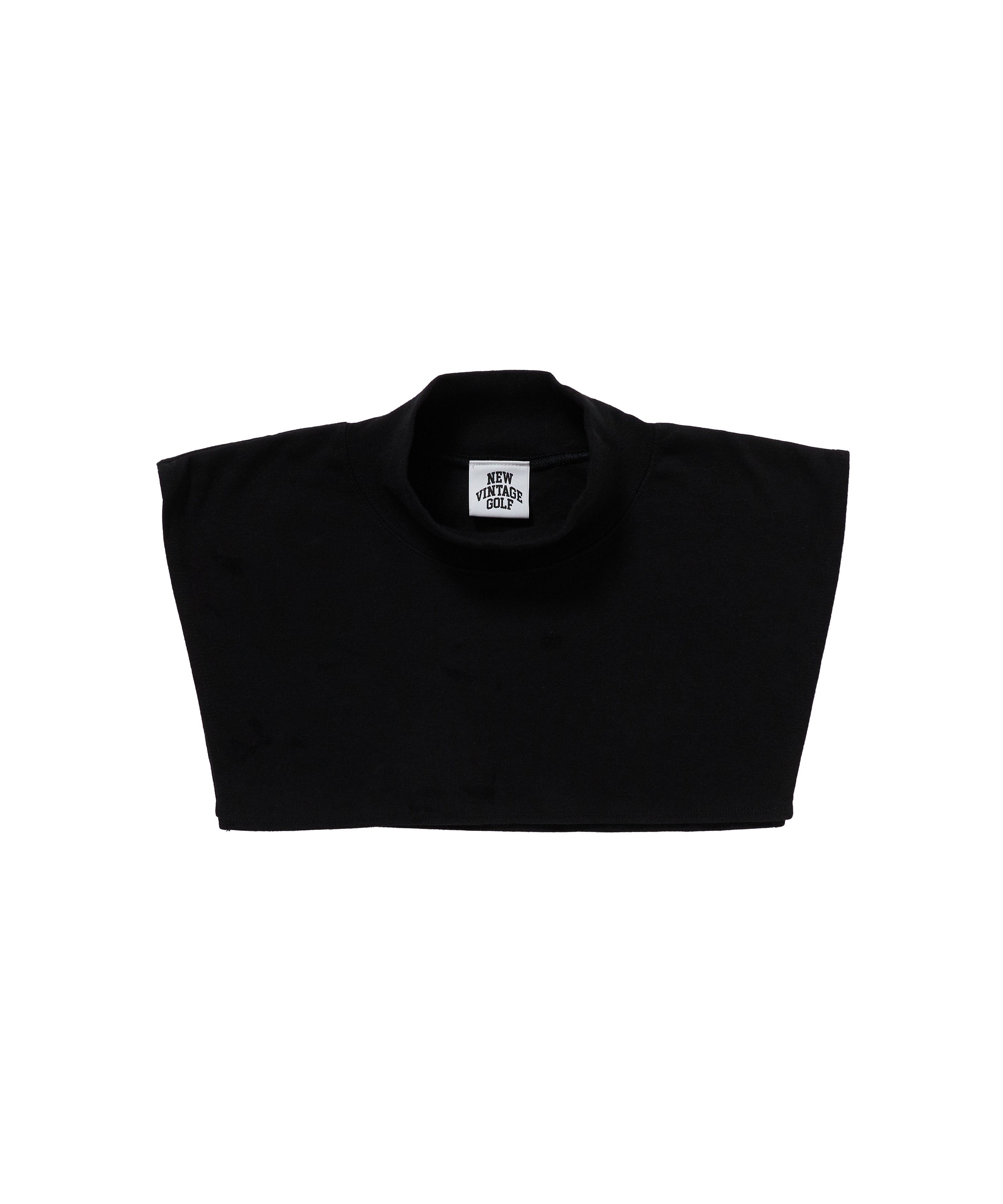 NVG Fake Mock Neck Tee(BLACK) – NEW VINTAGE GOLF