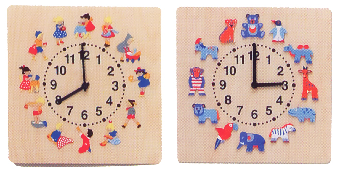 子ども部屋のインテリア。ドイツ製時計やハンガー他 出産祝い玩具専門店！