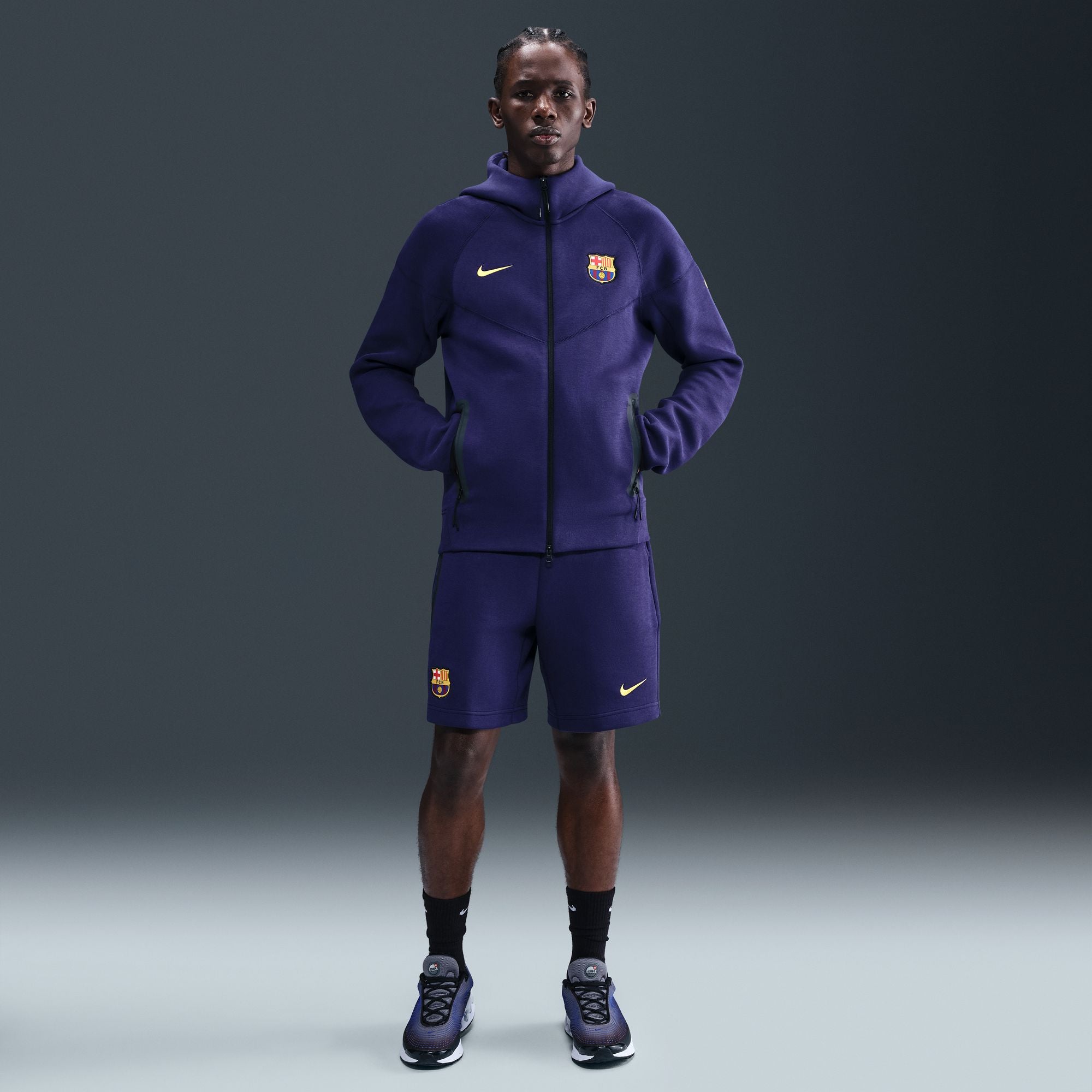 Nike FC Barcelona Tech Fleece FZ WR Hoodie