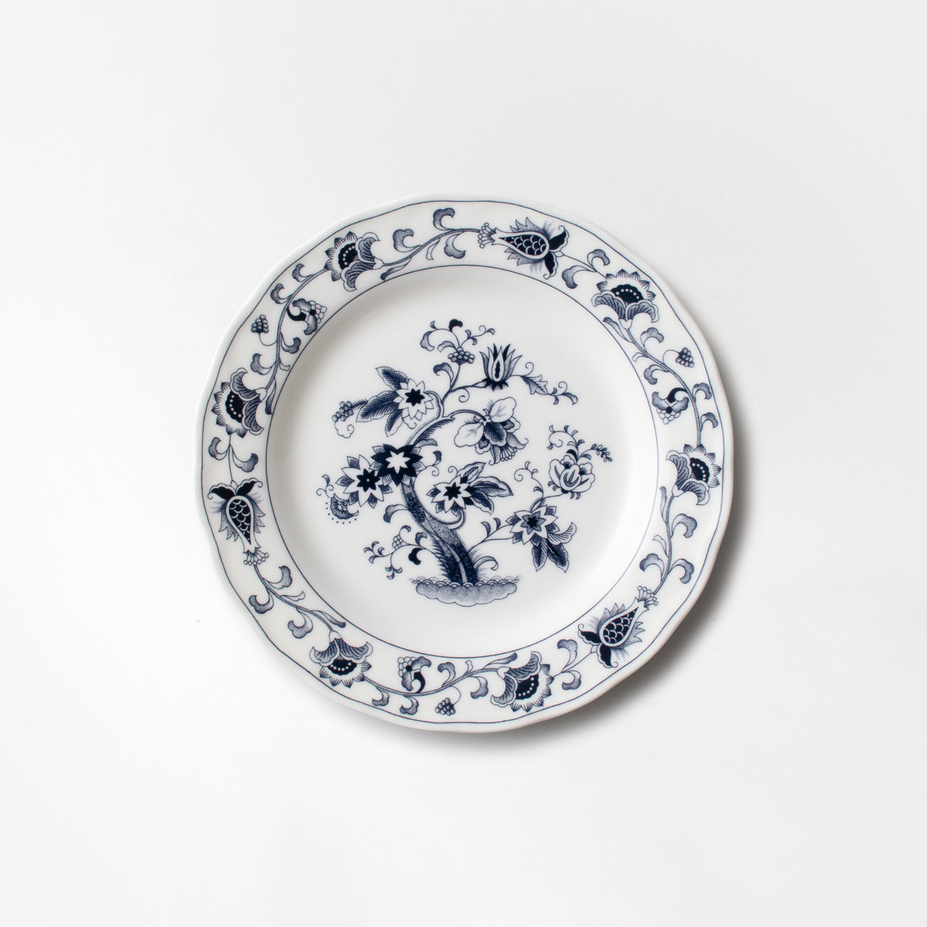 nikko食器｜18cmプレート｜プレート・深皿｜レトロカフェ食器｜ボーン