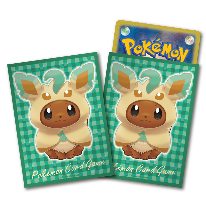 ポケモンカード リーフィア イーブイポンチョシリーズ デッキシールド LF