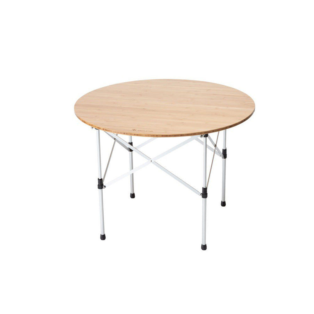 Snow Peak – ローテーブルラウンド竹 LV-242 – PLUS YU