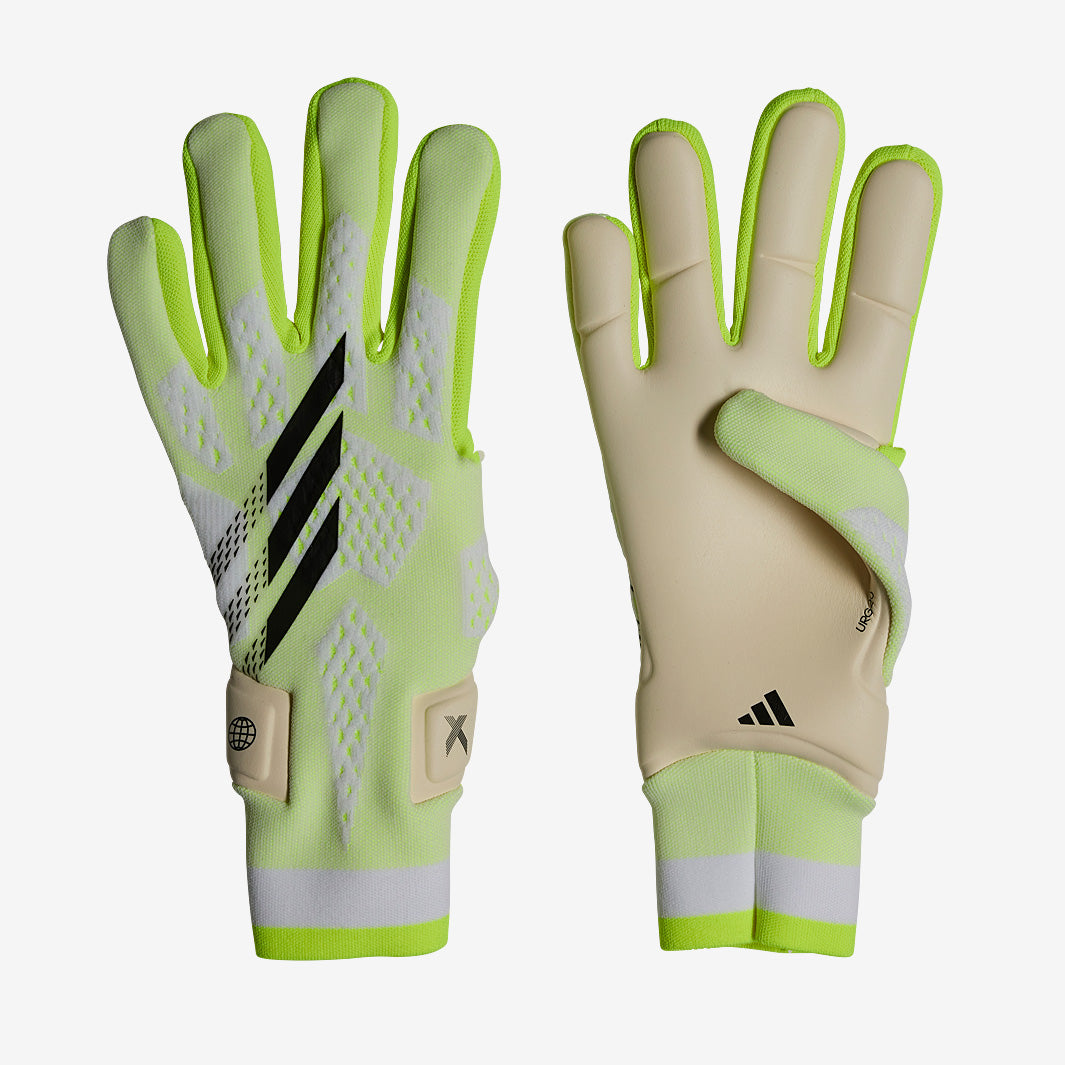 adidas X GL Pro - White/Lucid Lemon/Black - Mens GK Gloves