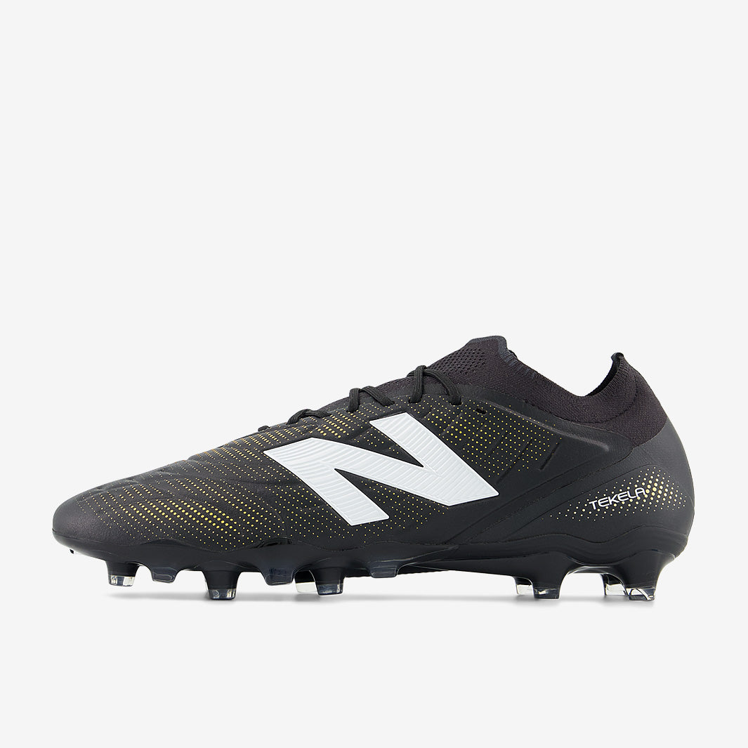 New Balance Tekela Elite Wide Firm Ground - Black/White/Gold
