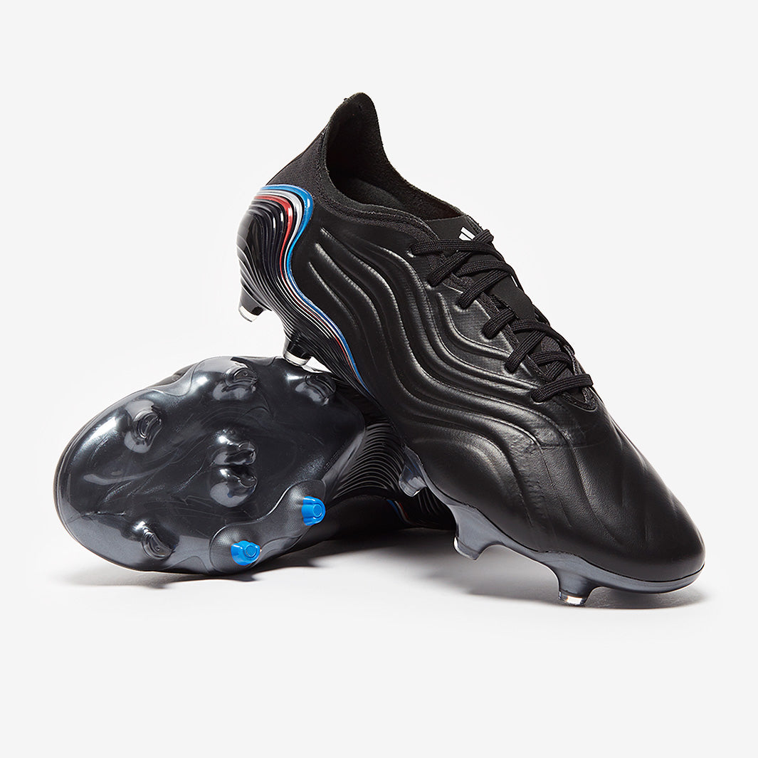 adidas Copa Sense.1 FG - Core Black/White/Blue Rush - Mens Soccer