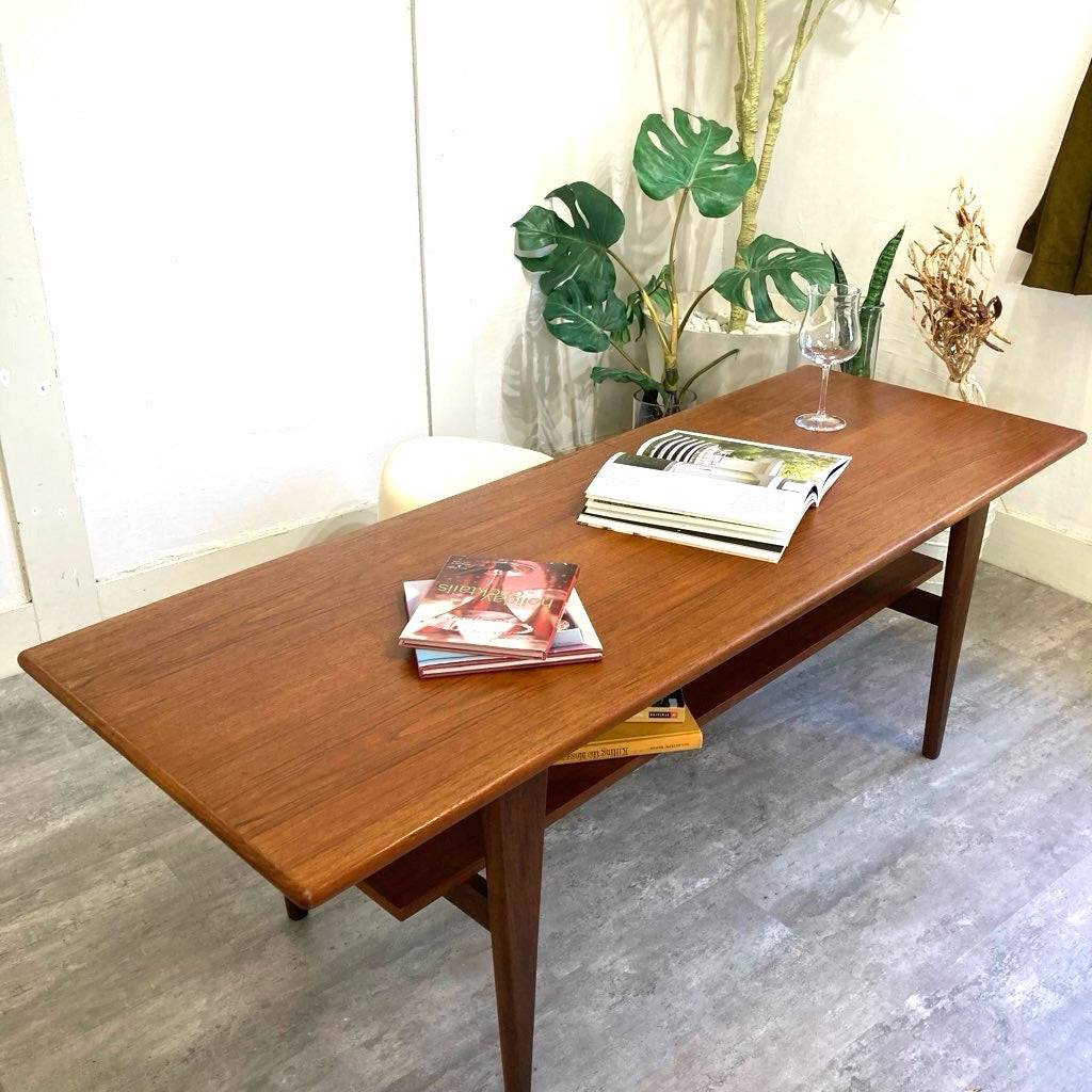 北欧ヴィンテージ ローテーブル センターテーブル リビングテーブル