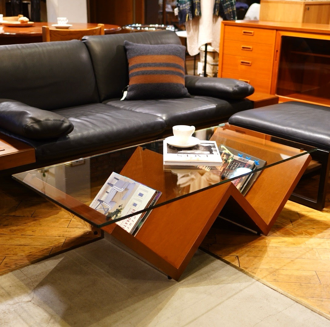 アルフレックス / arflex モンターニャ ガラステーブル ローテーブル