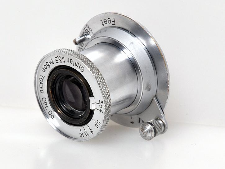 その他 東京光学 シムラー 5cm F3.5 Lマウント 沈胴 Simlar 50mm F3.5