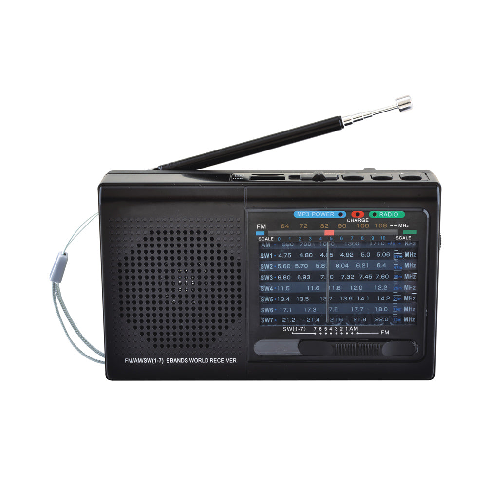 9 Band Radio With Bluetooth – Supersonic Inc