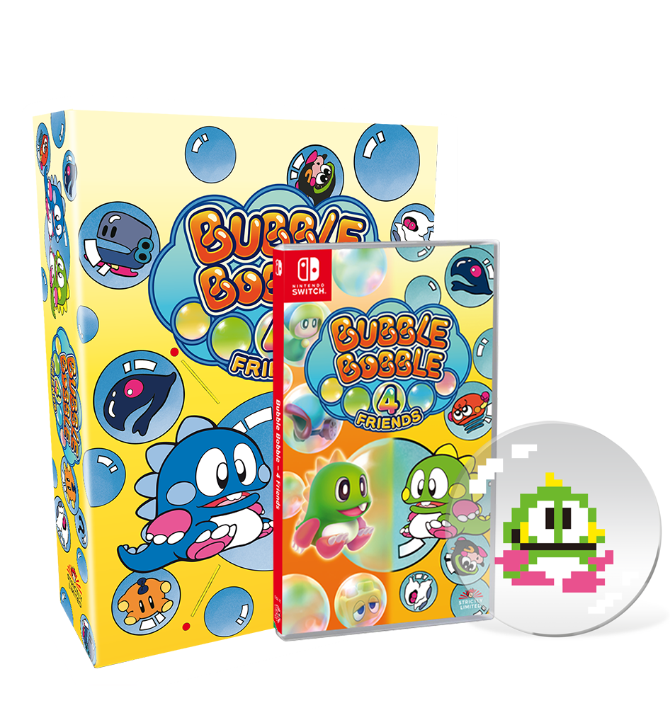 Bubble Bobble 4 Friends Collector's Edition Plushie Bundle