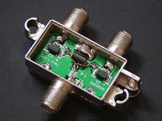 CATV Splitter for HF Radio