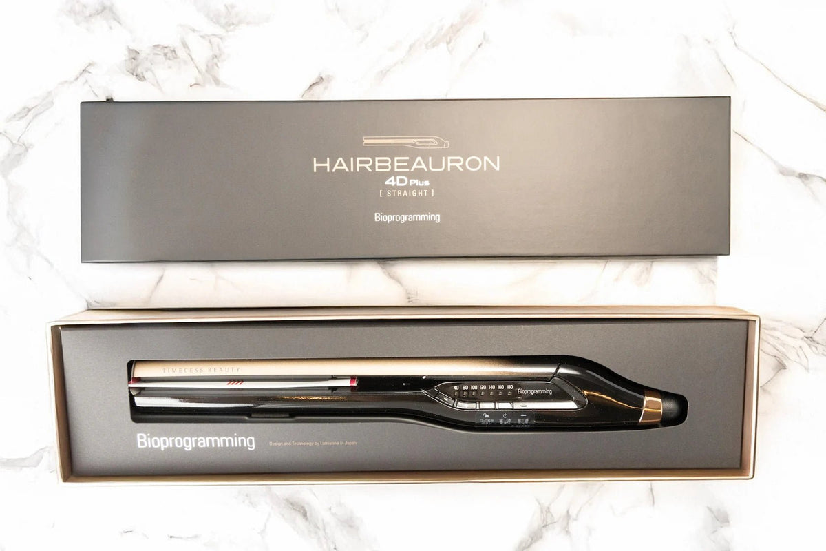 HAIRBEAURON 4D ストレートヘアアイロン箱あり HAIRBEAURON 4D Plus