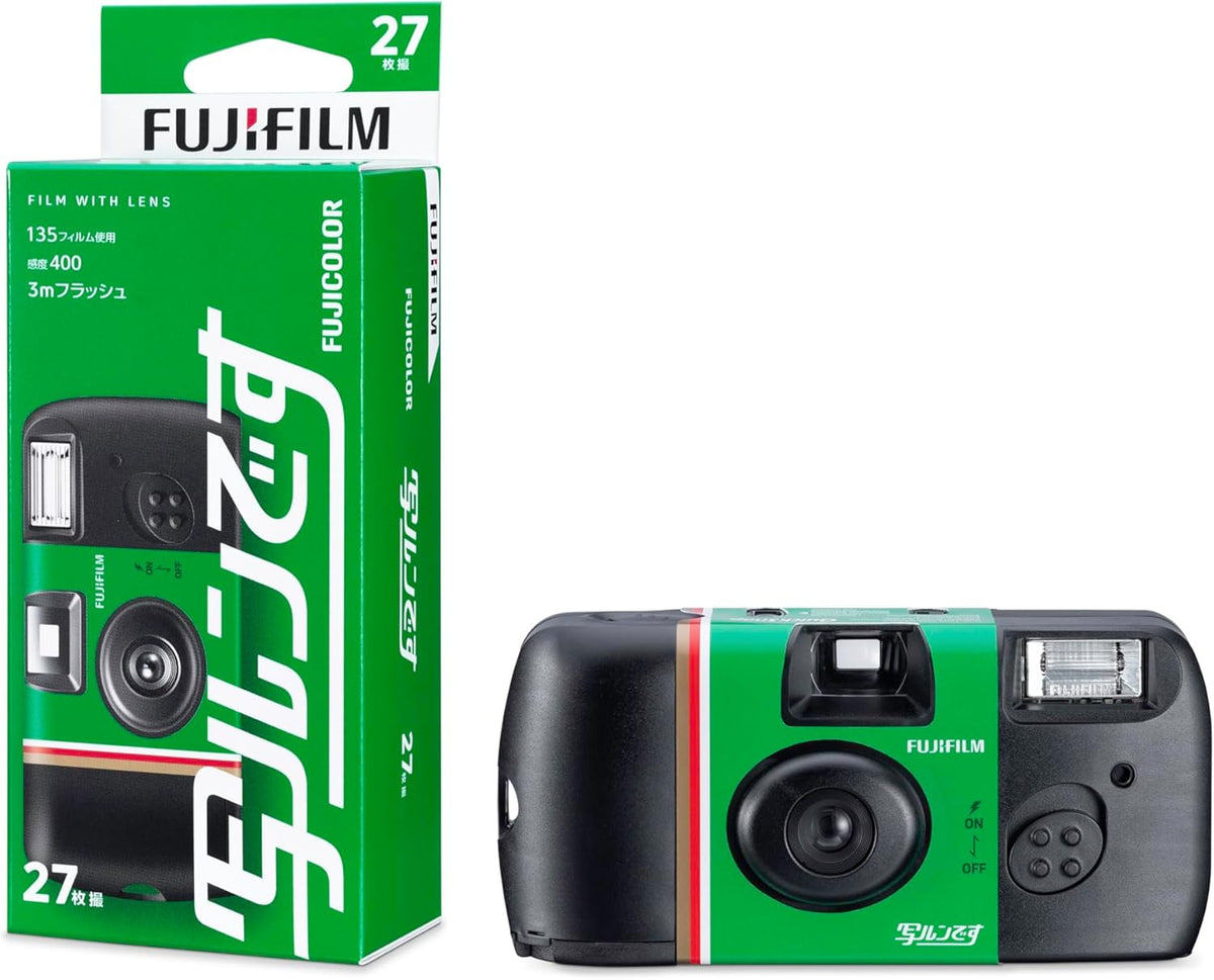 FUJIFILM クイックスナップ シンプルエース フィルムカメラ ISO400 27
