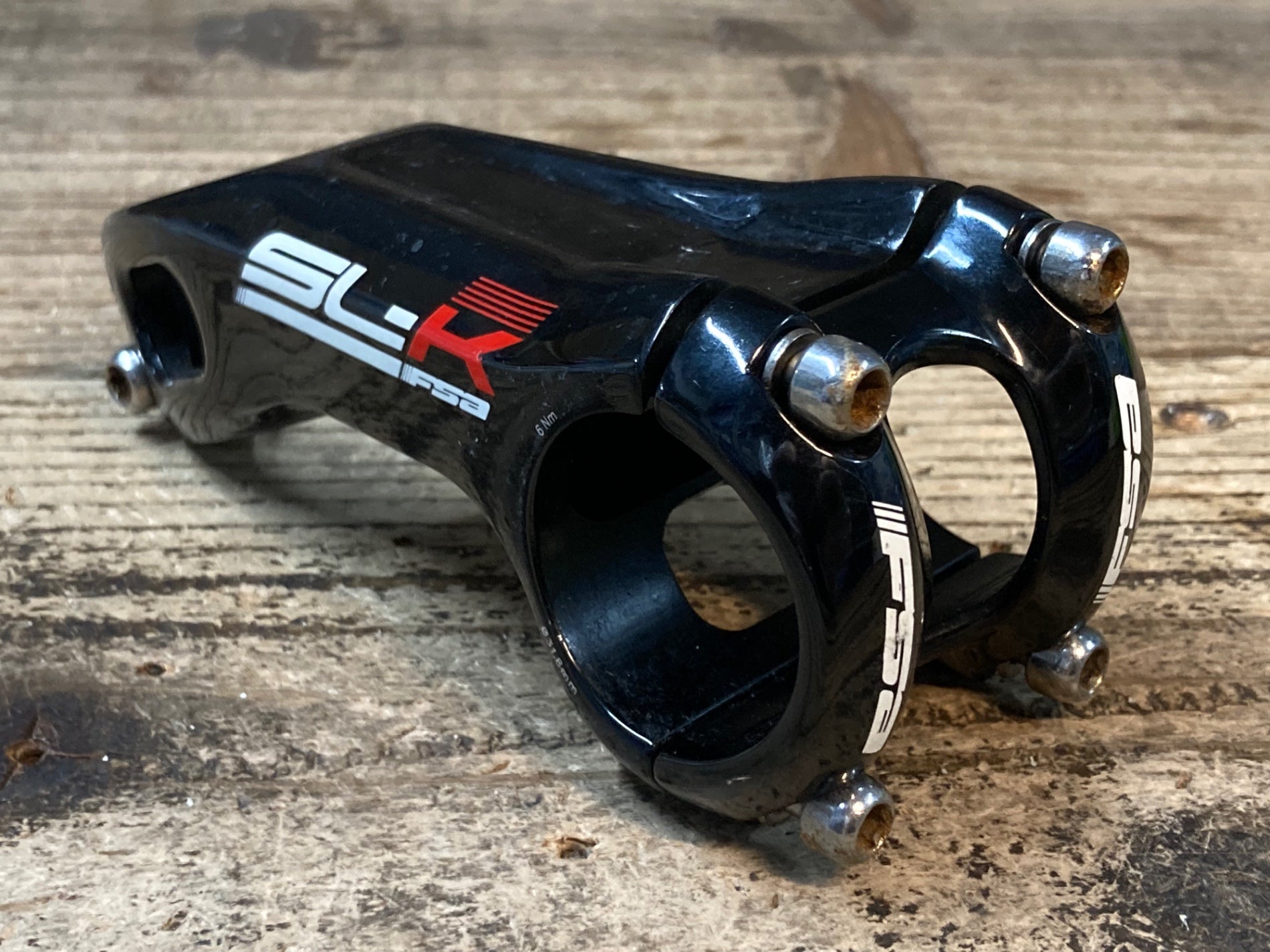 JS133 FSA SL-K アルミ ステム 黒 80mm Φ31.8 OS -20° – BICI AMORE