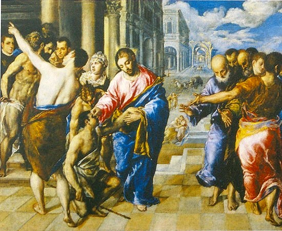 アート＆バイブル 17：盲人を癒すキリスト | AMOR