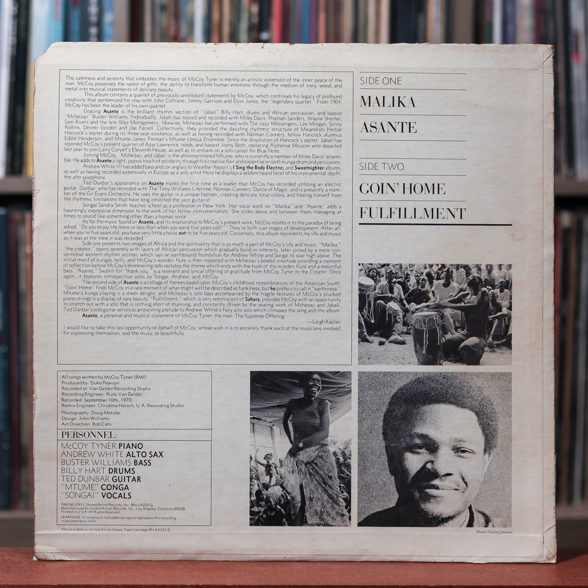 McCoy Tyner - Asante - 1974 Blue Note, VG/VG+