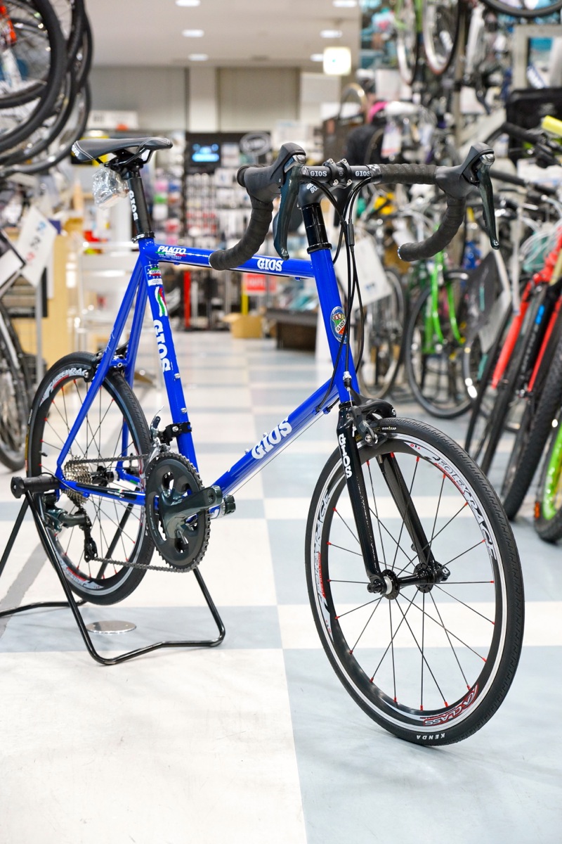 GIOS軽量クロモリ小径車】ドロップで良く走るパントとフェルーカ有り