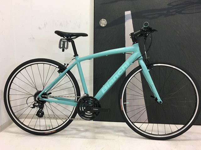 2018モデル】「Bianchi」街乗りにオススメのCAMALEONTE 1のチェレステ