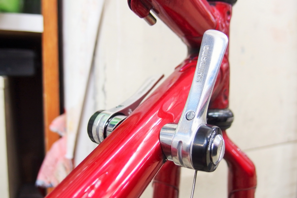 アウトレット】クロモリ用Wレバー『シマノSL-R400』ヴィンテージバイク