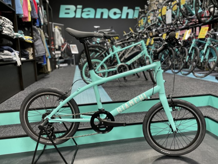 人気の街乗りモデル】前カゴも付けれちゃう！人気のミニベロが再入荷