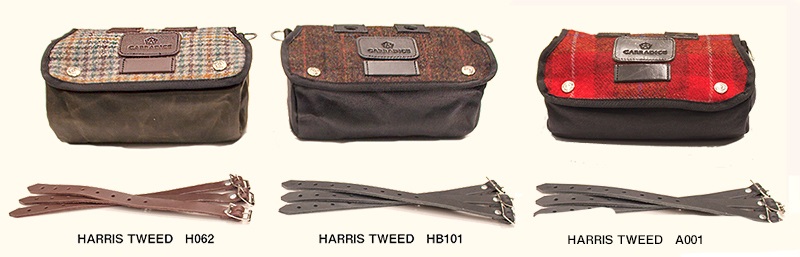 キャラダイス製のブロンプトン専用サドルバッグ！ハリスツイード