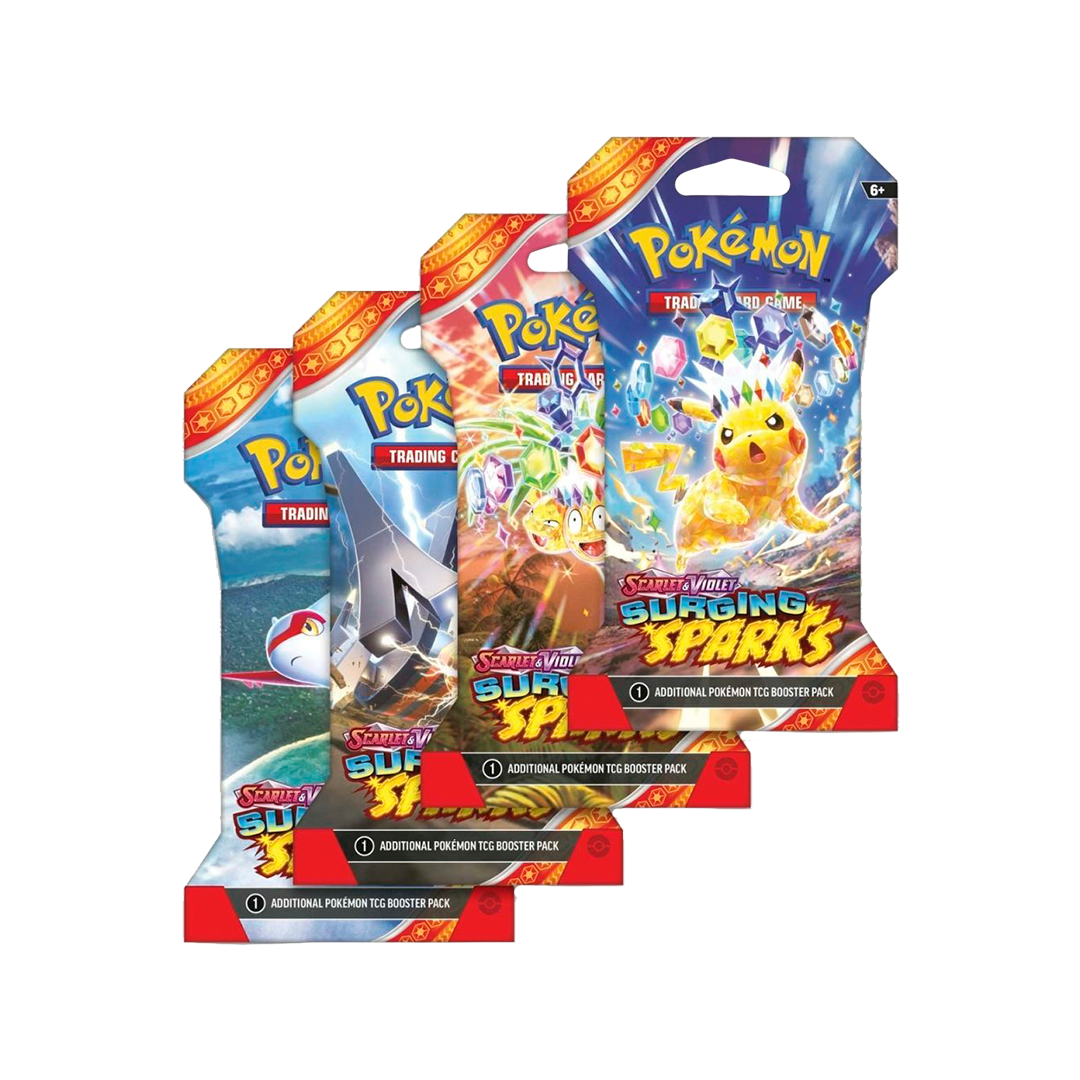 Pokemon Surging Sparks Sleeved Booster Pack (Random Artwork) – 763