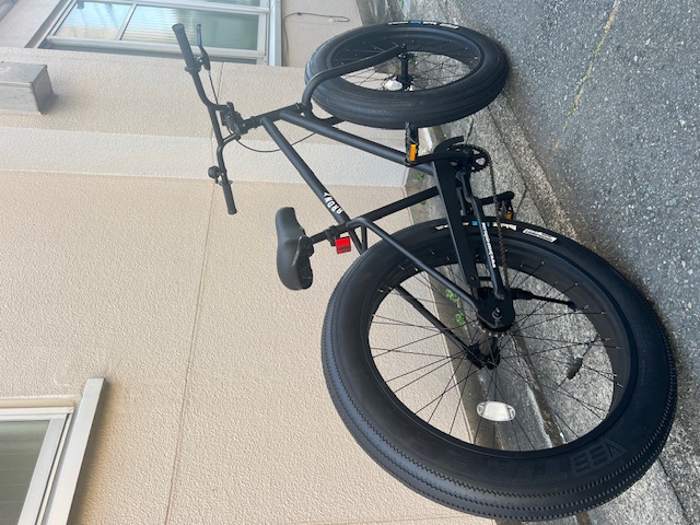 4Rule kamakura / BRONX ファットバイク MBK×BK 極太タイヤ 26インチ