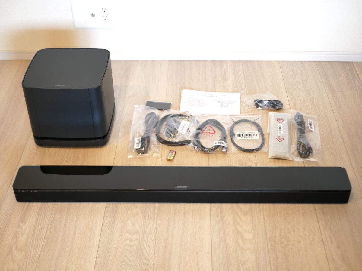 BOSEサウンドバー＆サブウーファーを購入したよ！《レビュー》｜日々是