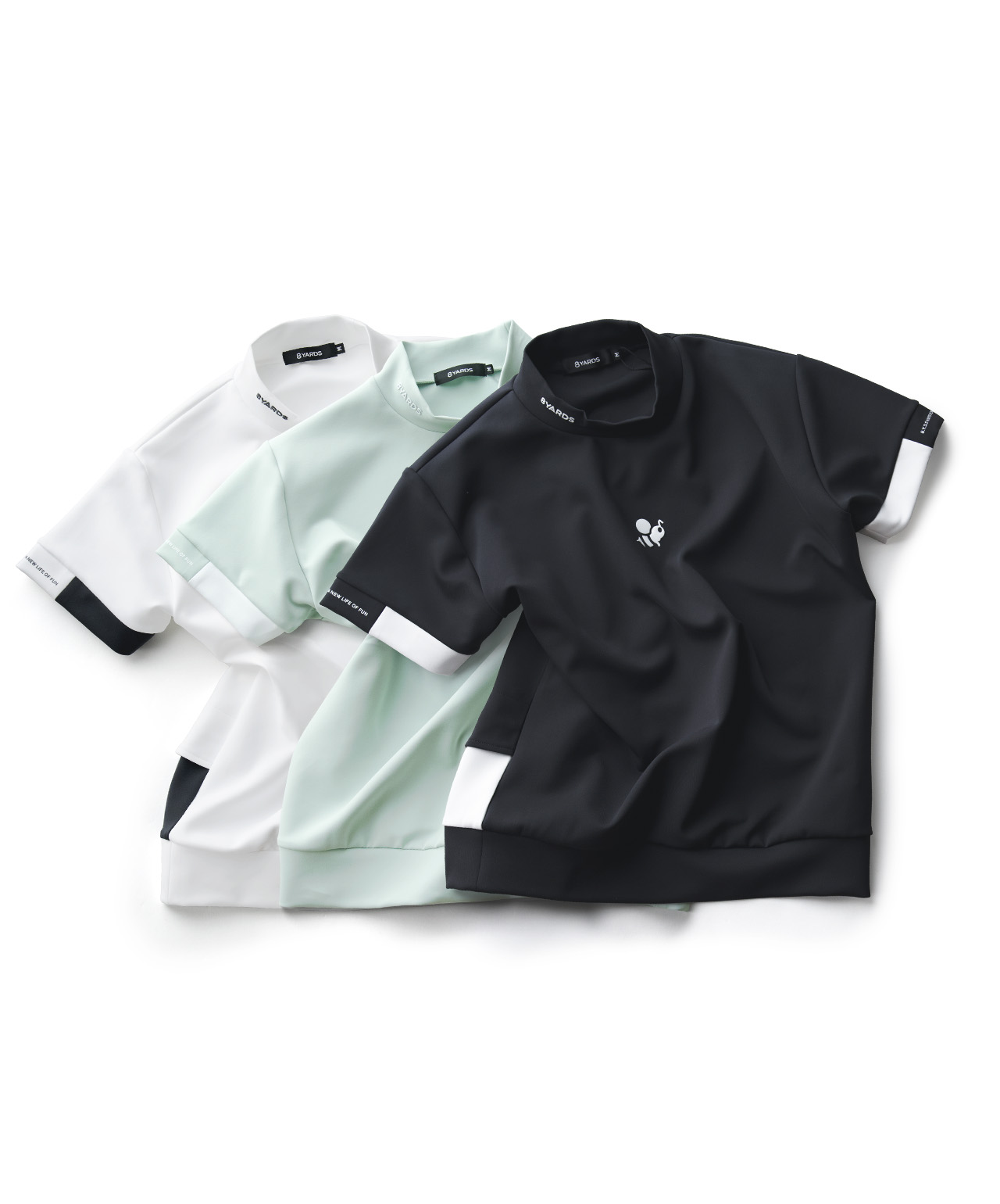 8YARDS / Men's MockNeck 4G