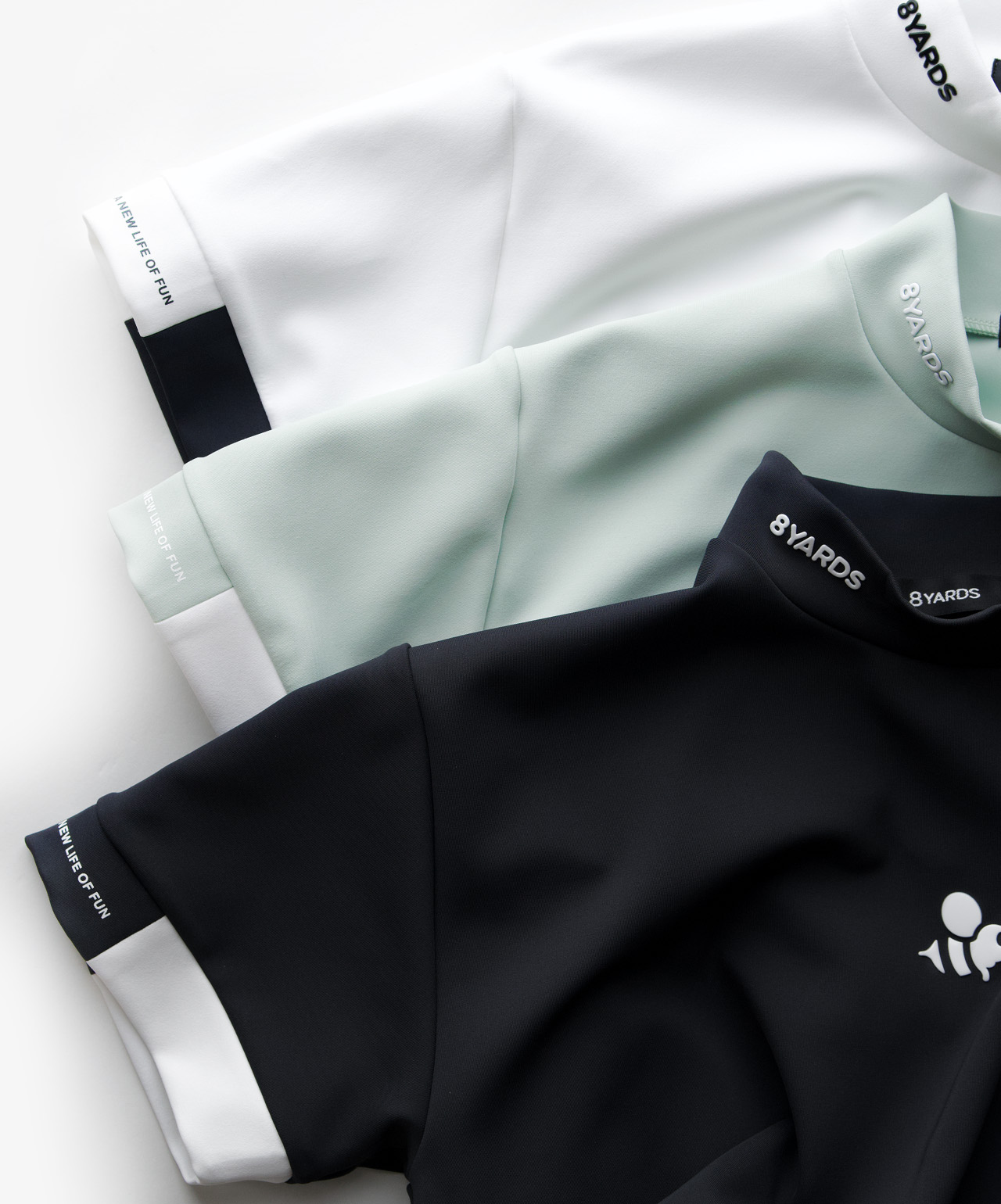 8YARDS / Men's MockNeck 4G