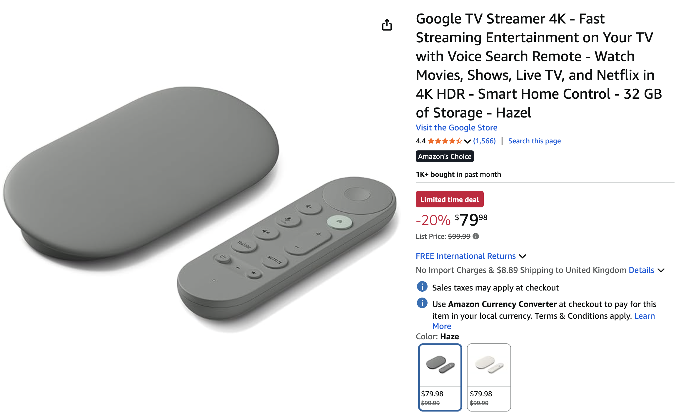 Google TV Streamer is an easier buy at $80 in Prime Day sale